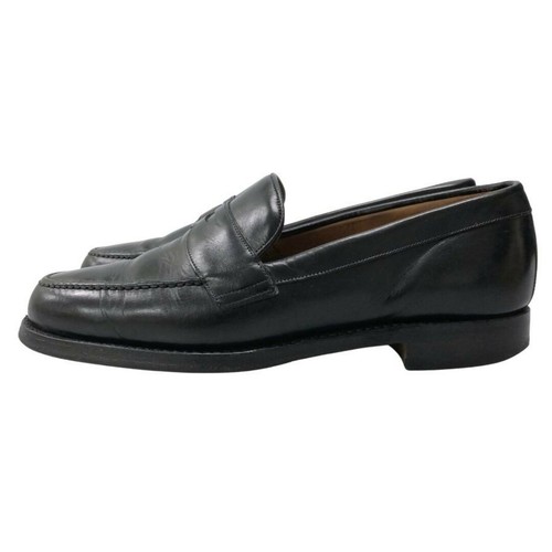 Joseph Cheaney Coin Loafers Hudson Calf Leather AFD9-2 Used STOC-0 - Picture 2 of 10