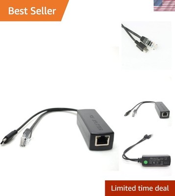 Compact 48V to 5V USB Type C PoE Splitter for Fast Data Transfer | Raspberry Pi