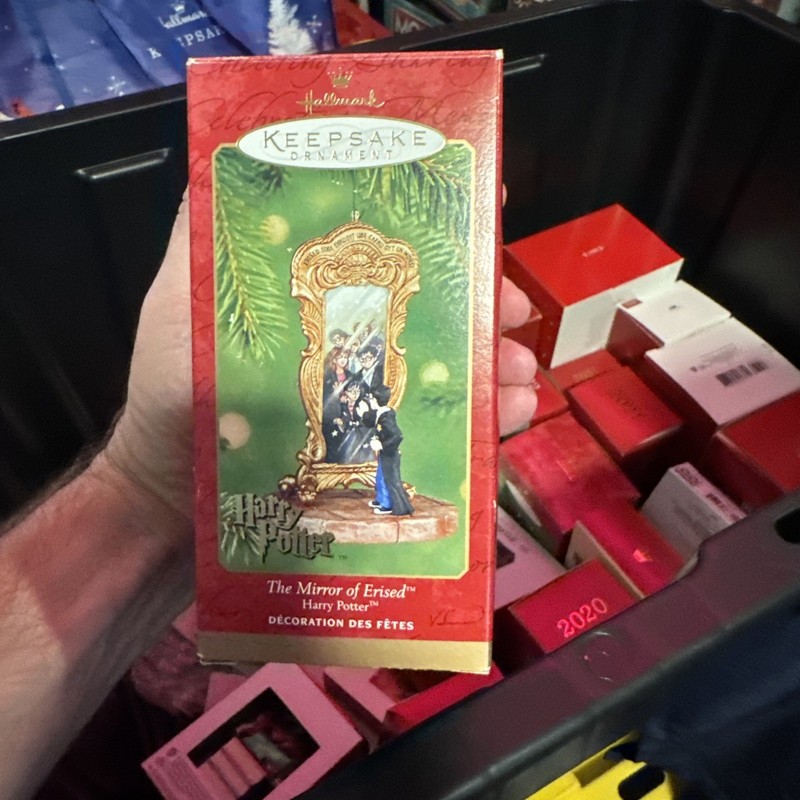Hallmark Keepsake Christmas Ornament 2001 Harry Potter The Mirror of Erised