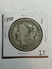 1888 S MORGAN SILVER DOLLAR F TOUGH DATE SAN FRANCISCO MINT
