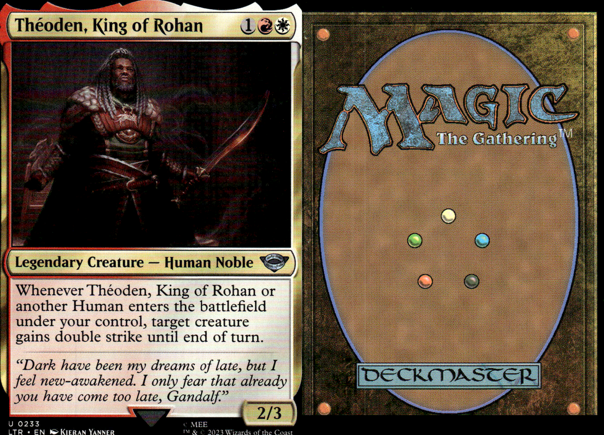 Magic the Gathering -MTG-Theoden, King of Rohan | eBay