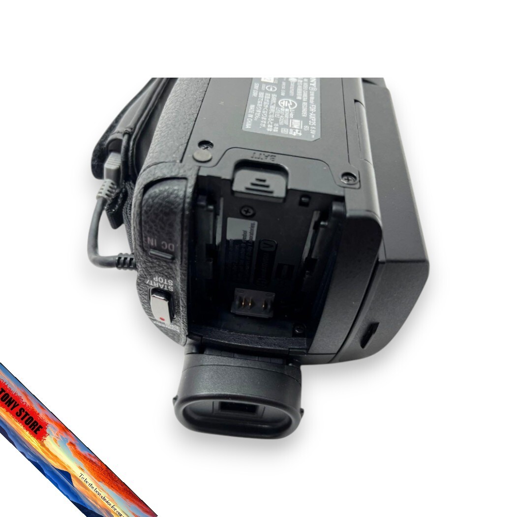 Sony 4k Video Camera Handycam Fdr-axp35 Black 10x Optical