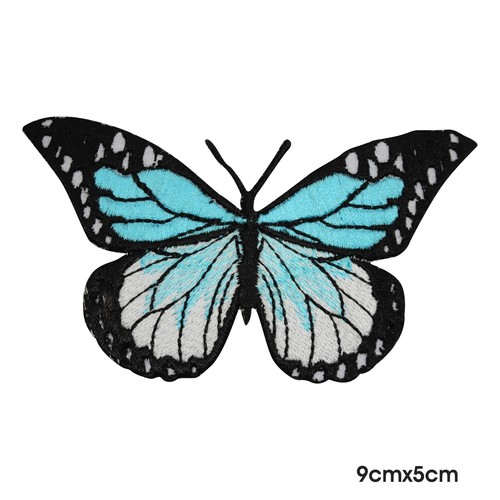 Aplique insignia bordada parche hierro/coser mariposa Disney para ropa - Imagen 5 de 7