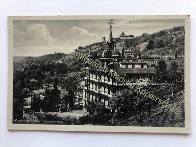 AK RADEBEUL KOberlössnitz um 1925 Bilz Sanatorium