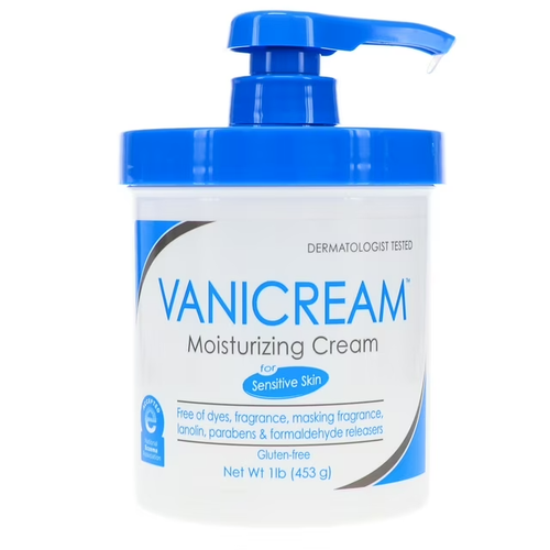 Vanicream Moisturizing Skin Cream with Pump Dispenser - 16oz