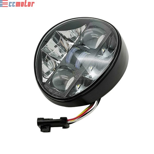 LED Headlight w/ DRL For Harley Softail Breakout FXBR 107 FXBRS 114 2018-2022 - Picture 6 of 11