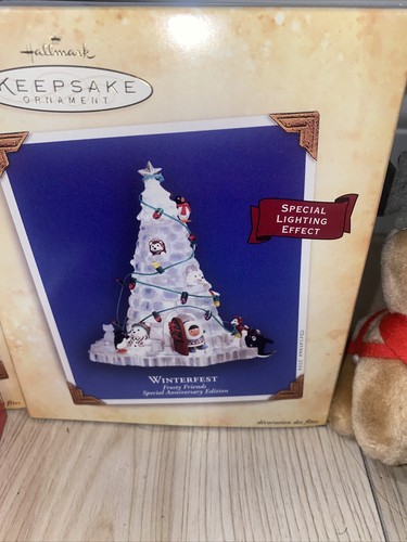 Hallmark Keepsake Ornament Winnie Puuh Winterfest Tippity-Tap Spielzeug Solider - Bild 4 von 5