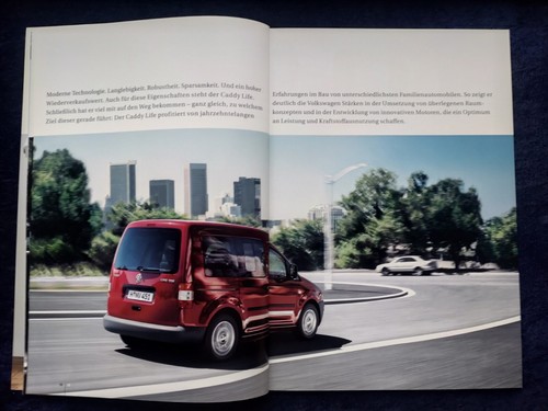 VW Caddy Life Prospekt 5.2007 .....mit Farben und Polstern - Picture 4 of 6