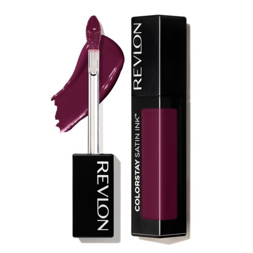 Compre 2 y obtenga 1 lápiz labial líquido tinta satinada Revlon ColorStay gratis (0,17 oz) *¡TÚ ELIGE!* - Imagen 34 de 39