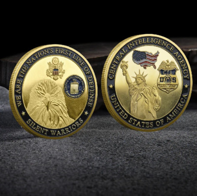 Gedenkmedaille USA Central Intelligence Agency Freiheitsstatue Sammlermünze