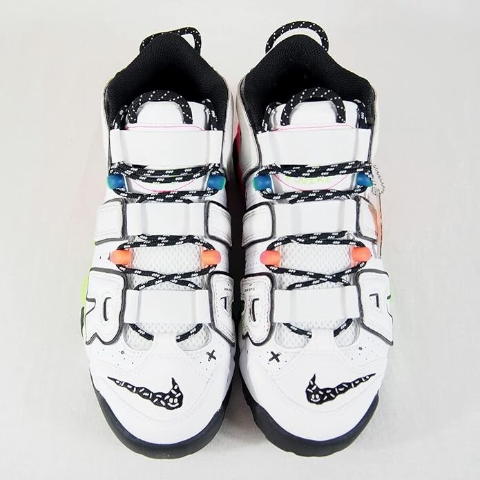 Nike Air More Uptempo 96 Ghost White Blue Orange Green DV1233-111