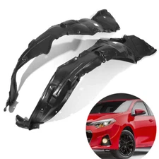 Pair Fender Liner Splash Shield For 2014-2016 Toyota Corolla Front Left & Right