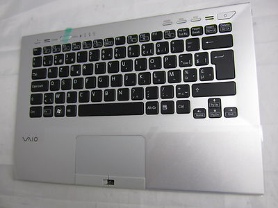 Sony VPCSA VPCSB Series PCG-41211M Palmrest Touchpad Tastatur (BE) 9Z.N6BLF.101