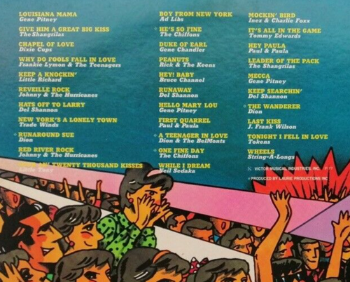 Rock and Roll Original Hits 32 Vol. 1 - 2LPs - Japan Vinyl w OBI - VIP-9071-2 - Imagen 2 de 8