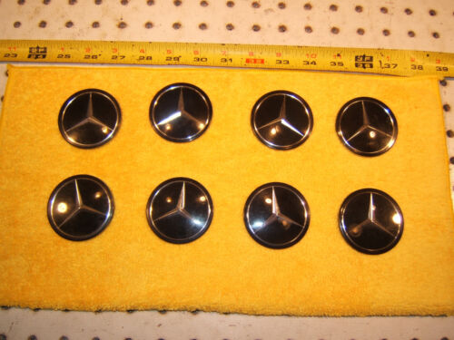 Mercedes OEM 82-85 R107 380SL Steering wheel center 2 1/4" Black 1 Star ONLY - Bild 6 von 19