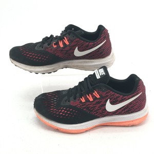 Nike Zoom Winflo 4 Running Sneakers Women 7.5 Low Top Mesh Black Pink  898485-006 | eBay