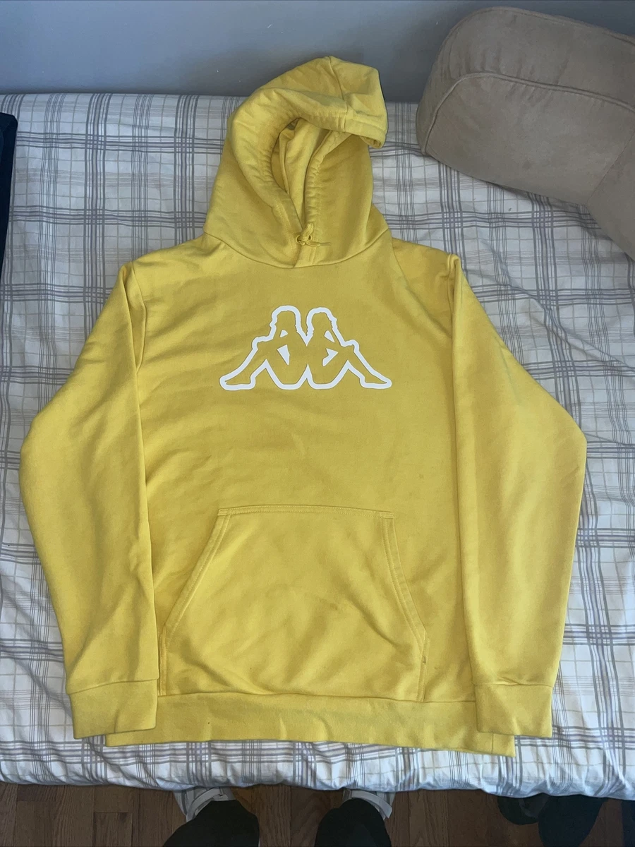 Kappa yellow hoodie sale