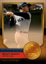 2012 Topps Baseball Golden Greats Insert Card #GG1-GG100 - Choose Your Card