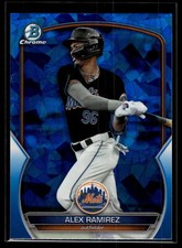 Alex Ramirez 2023 Bowman Draft Chrome Sapphire Edition A Card #BDC-17