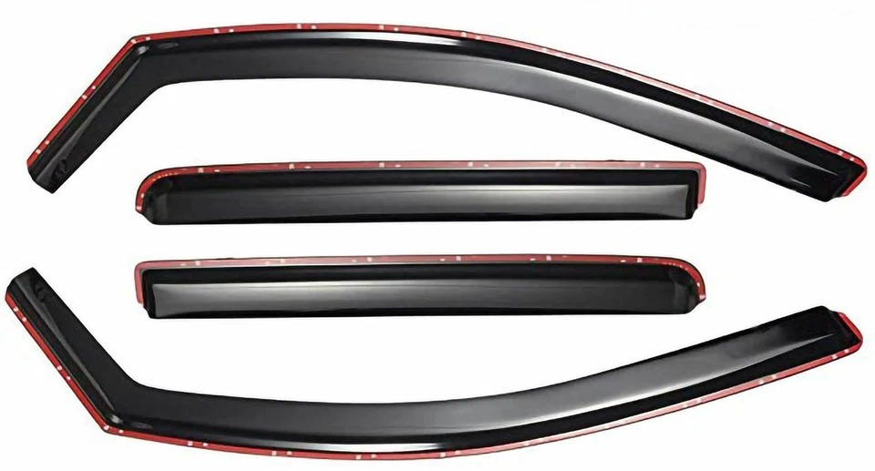 Para Toyota Sienna 2011-20 En Canal Ventana Visera Ventilación Lluvia Protector Solar Deflectores Foto 2 de 4