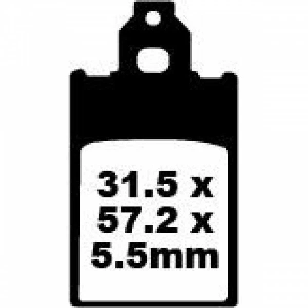 TOMOS REVIVAL 2003-2004 ~ JUEGO PASTILLAS FRENO DISCO DELANTERO ~ SFA116 S1069 FA116 Foto 2 de 3