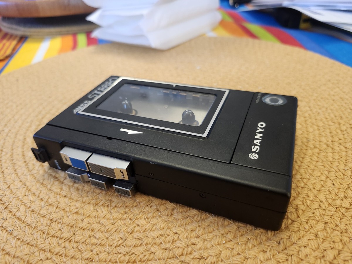 RARE Sanyo M5550 Metal Walkman Stero Cassette Player FOR PARTS | eBay