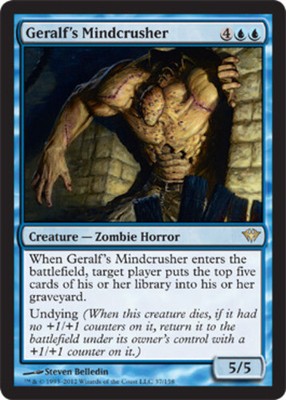 4x Geralf's Mindcrusher ~ Lightly Played Dark Ascension MTG Magic x4 4 UltimateM