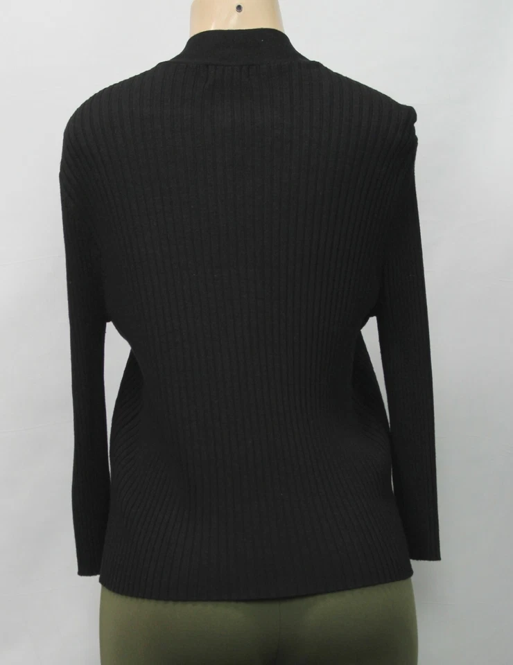 Suéter para mujer R.Q.T manga larga negro talla M Foto 4 de 4