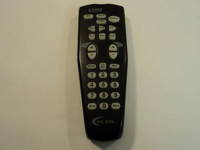 Sole Control Universal Remote Control Black SC-225
