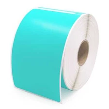 Dymo LV-30256 Teal Compatible Shipping Labels