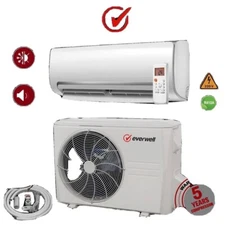12000 btu mini split heat pump 110v Everwell