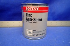 LOCTITE 39901 ZINC ANIT-SEIZE FOR ALUMINUM THREADS NET WT. 1 LB. NEW exp 8/16