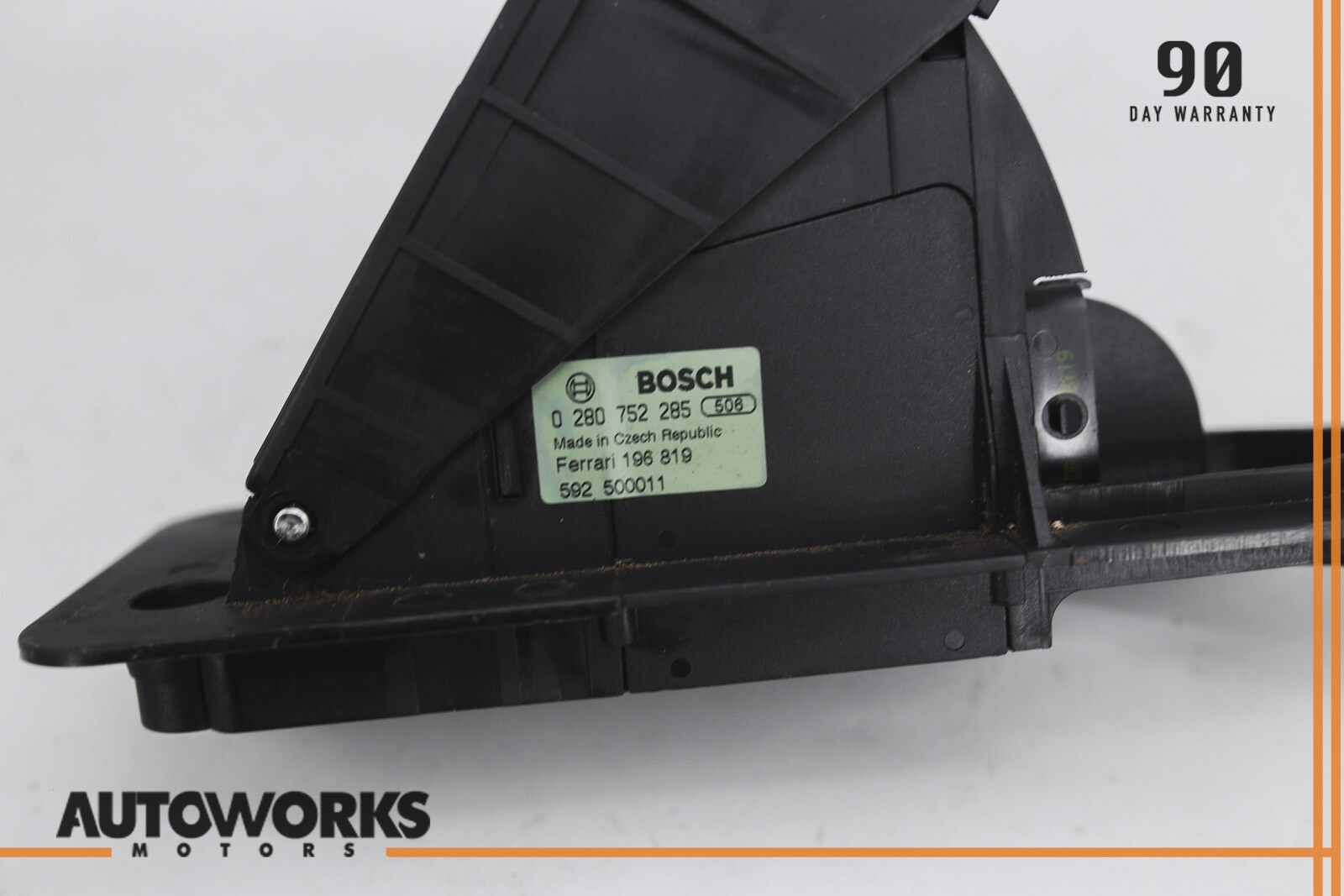 03-13 Maserati Quattroporte M139 Front Gas Accelerator Speed Pedal w/ Pad OEM