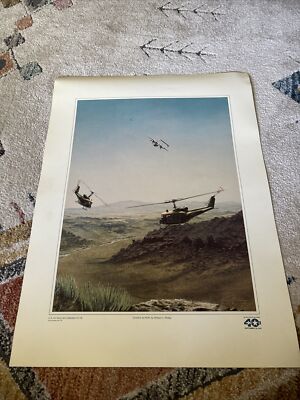 AIR FORCE Art Collection Evasive Action Poster William Phillips 17  X 23 