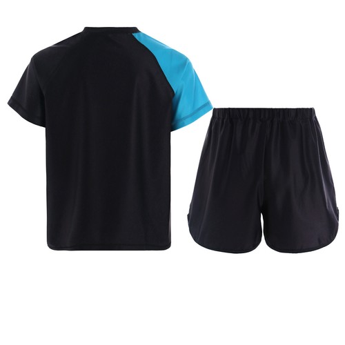 Kids Boy Tracksuit Workout Top And Short Pants Combat T-shirt With Shorts Club - Picture 20 of 39