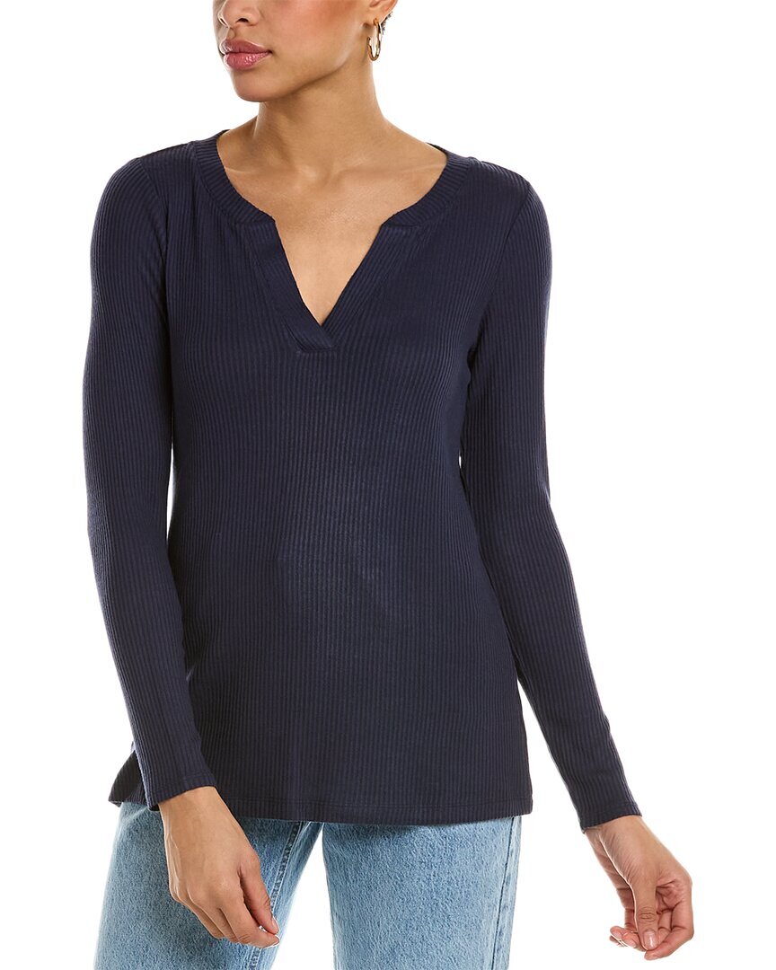 Женский топ Nic+Zoe Tradewinds синего цвета Xs