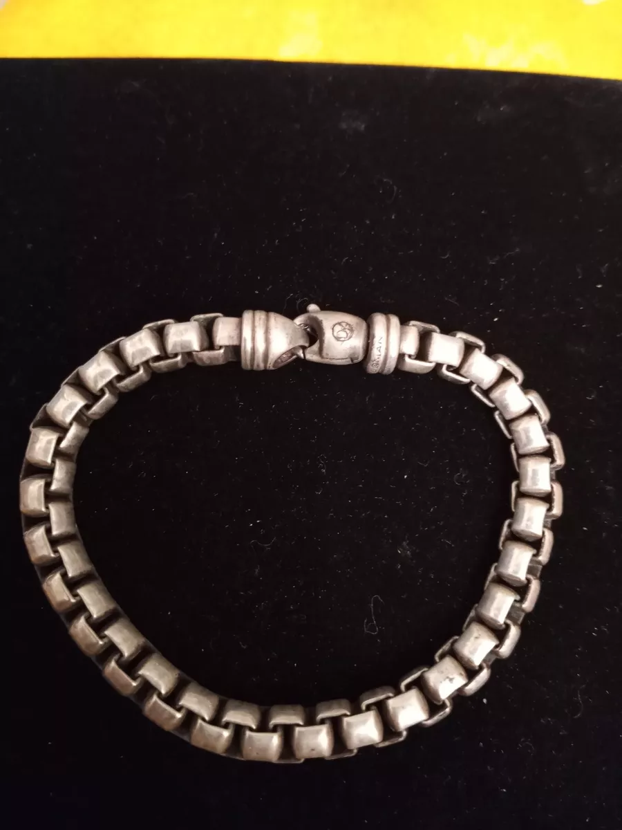 David yurman mens box chain deals bracelet