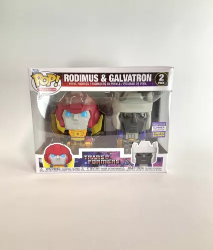 Funko POP! Transformers: The Movie - Rodimus & Galvatron SUMMER CONVENTION 2023
