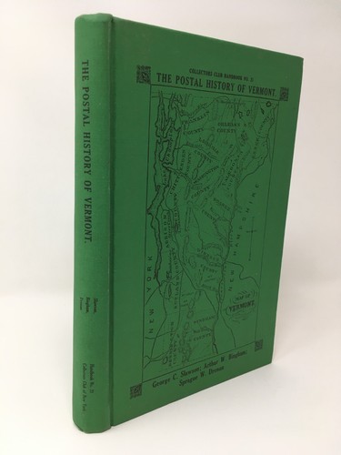 The Postal History of Vermont Collectors Club Handbook No. 21 Slawson 1969 - Picture 2 of 10