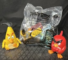 McDonalds Happy Meal Toy The Angry Birds Movie Chuck Launcher 5 New Lot W/ More