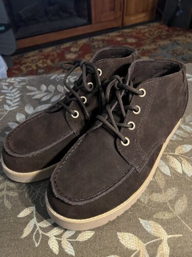 Men’s Koolaburra By Ugg  Brown Chukka Boots Shoes Size 11 Eu 44  - Afbeelding 1 van 4