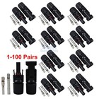 Lot Connectors For MC-4 Solar Panel 30A Plug Socket Male & Female