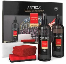 Arteza Chalkboard Whiteboard Glass Board Cleaner Set Premium 2 Bottles NEW