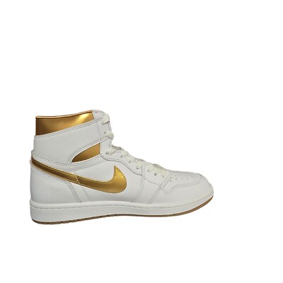 Nike Air Jordan 1 Retro High OG Metallic Gold White Womens FD2596
