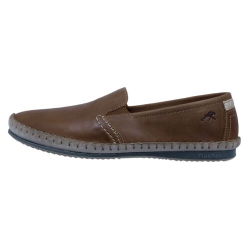 Fluchos Bahamas: Loafers Comfort And Style Leather Flex Brown Model 8264