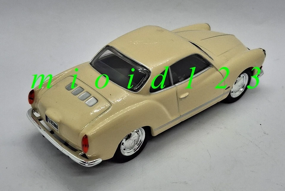 VOLKSWAGEN KARMANN GHIA COUPE [ Beige ] (1968) - 1/43 Die-cast EdisonGiocattoli - Immagine 2 di 4