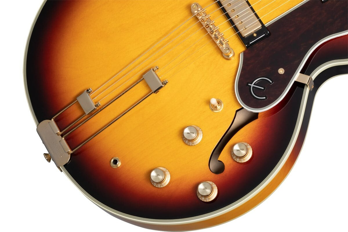 Epiphone Sheraton with Frequensator Vintage Sunburst Semi