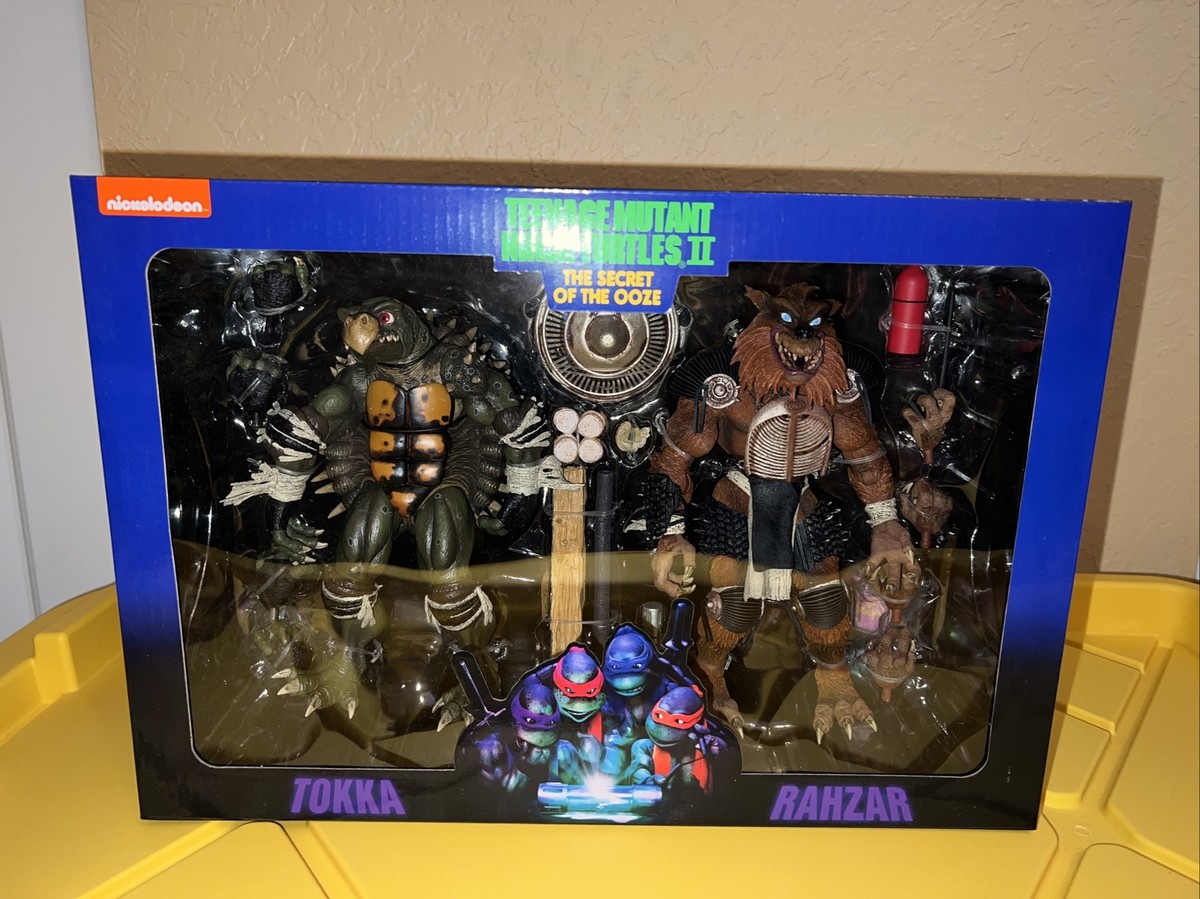 NECA Teenage Mutant Ninja Turtle Tokka and Rahzar Figures