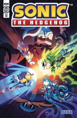 Sonic The Hedgehog #50 1:10 Cvr R1 A Sonic Team IDW Publishing
