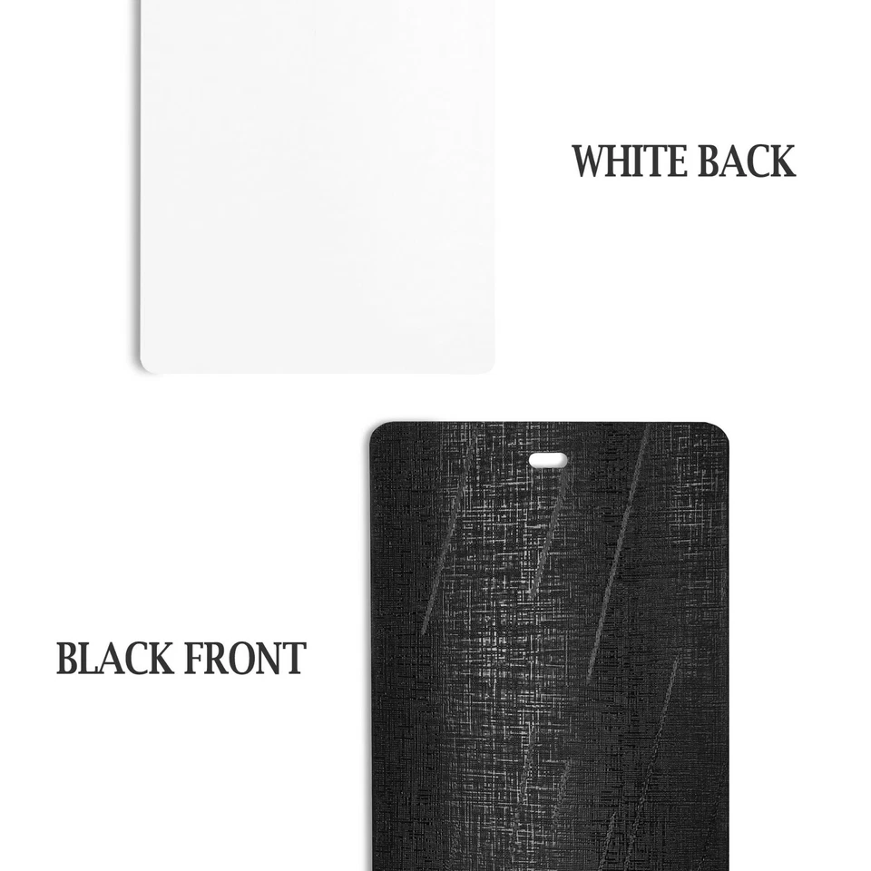 DALIX Persianas Verticales Sedosas Premium Texturizadas Set Paquete de 5 Cantidad/Negro Foto 4 de 4